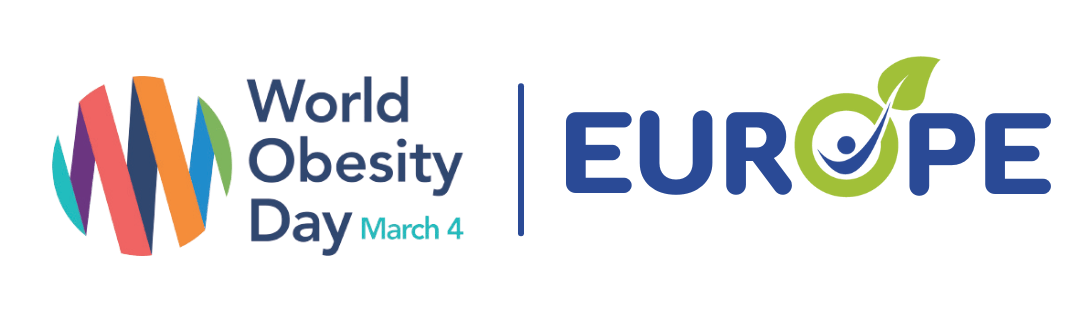 The logo for world obesity day.